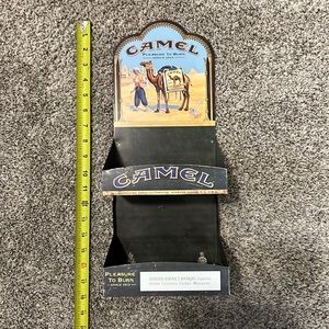 2005 Camel Tobacco Company Cigarette Metal Tin Wall  Mount Display RJ Reynolds